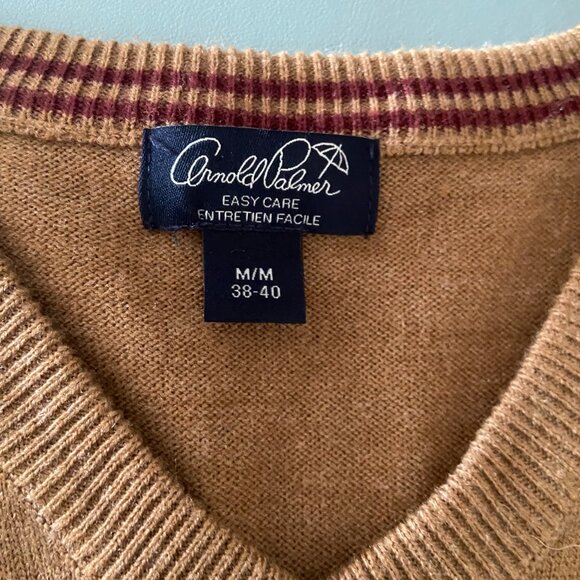 Argyle Arnold Palmer vest - size medium, golf, dad, preppy - Picture 11 of 14